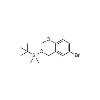 ((5-Bromo-2-methoxybenzyl)oxy)(tert-butyl)dimethylsilane