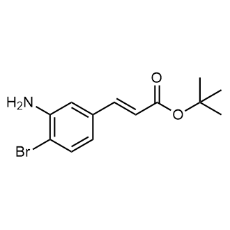 (E)-tert-Butyl 3-(3-amino-4-bromophenyl)acrylate|CS-0533817