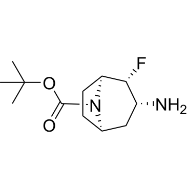 (1S,2R,3R,5R)-tert-Butyl 3-amino-2-fluoro-8-azabicyclo[3.2.1]octane-8-carboxylate|CS-0533826