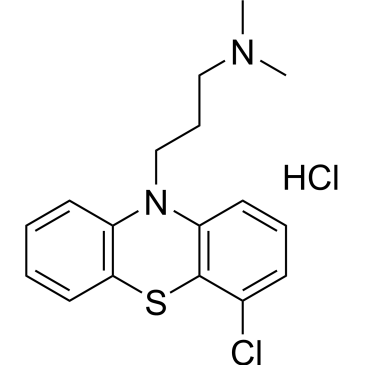 3-(4-Chloro-10H-phenothiazin-10-yl)-N,N-dimethylpropan-1-amine hydrochloride Chlorpromazine Impurity|CS-0533973