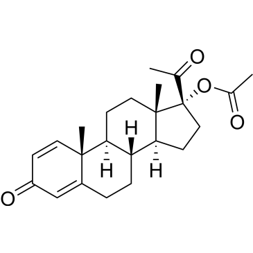 (8R,9S,10R,13S,14S,17R)-17-Acetyl-10,13-dimethyl-3-oxo-6,7,8,9,10,11,12,13,14,15,16,17-dodecahydro-3H-cyclopenta[a]phenanthren-17-yl acetate Cyproterone Acetate Impurity|CS-0533984