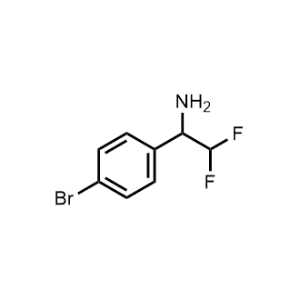1-(4-Bromophenyl)-2,2-difluoroethanamine|CS-0533996
