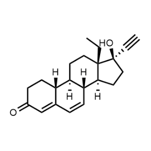 (8R,9S,10R,13S,14S,17R)-13-Ethyl-17-ethynyl-17-hydroxy-8,9,10,11,12,13,14,15,16,17-decahydro-1H-cyclopenta[a]phenanthren-3(2H)-one Levonorgestrel Impurity|CS-0534241