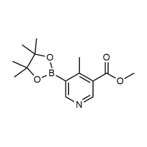 Methyl 4-methyl-5-(4,4,5,5-tetramethyl-1,3,2-dioxaborolan-2-yl)nicotinate|CS-0534772