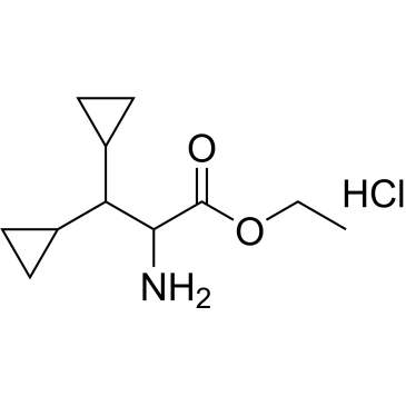 Ethyl 2-amino-3,3-dicyclopropylpropanoate hydrochloride|CS-0534927