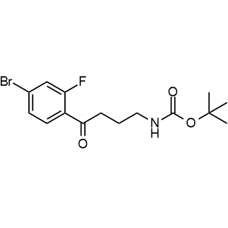 tert-Butyl (4-(4-bromo-2-fluorophenyl)-4-oxobutyl)carbamate|CS-0534976