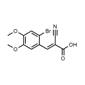 3-(2-Bromo-4,5-dimethoxyphenyl)-2-cyanoacrylic acid|CS-0535114
