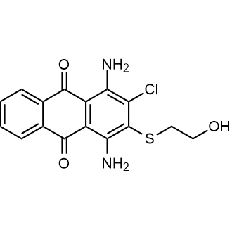 1,4-Diamino-2-chloro-3-((2-hydroxyethyl)thio)anthracene-9,10-dione|CS-0535118