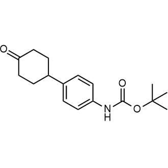 Tert-butyl (4-(4-oxocyclohexyl)phenyl)carbamate|CS-0535238