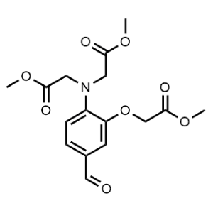 N-[4-Formyl-2-(2-methoxy-2-oxoethoxy)phenyl]-N-(2-methoxy-2-oxoethyl)glycine methyl ester|CS-0535288
