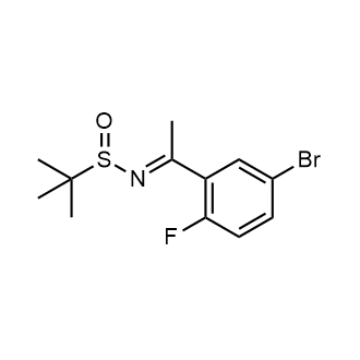 (E)-N-(1-(5-bromo-2-fluorophenyl)ethylidene)-2-methylpropane-2-sulfinamide|CS-0535294