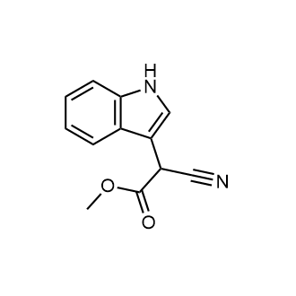 Methyl 2-cyano-2-(1H-indol-3-yl)acetate|CS-0535308