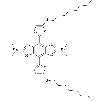 (4,8-Bis(5-(octylthio)thiophen-2-yl)benzo[1,2-b:4,5-b']dithiophene-2,6-diyl)bis(trimethylstannane)|CS-0535323