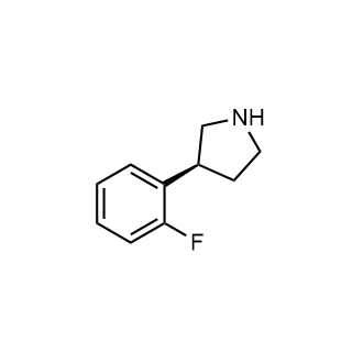 (S)-3-(2-fluorophenyl)pyrrolidine|CS-0535541