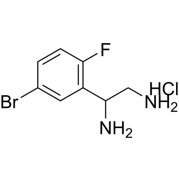 1-(5-Bromo-2-fluorophenyl)ethane-1,2-diamine hydrochloride|CS-0535557