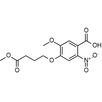 5-Methoxy-4-(4-methoxy-4-oxobutoxy)-2-nitrobenzoic acid|CS-0535573
