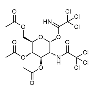 (2R,3S,4R,5R,6R)-2-(acetoxymethyl)-6-(2,2,2-trichloro-1-iminoethoxy)-5-(2,2,2-trichloroacetamido)tetrahydro-2H-pyran-3,4-diyl diacetate|CS-0535715
