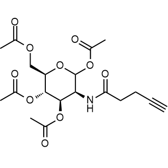 (3S,4R,5S,6R)-6-(acetoxymethyl)-3-(pent-4-ynamido)tetrahydro-2H-pyran-2,4,5-triyl triacetate|CS-0535721