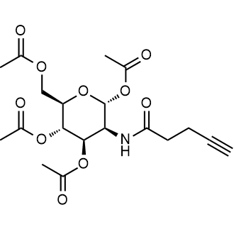 (2R,3S,4R,5S,6R)-6-(acetoxymethyl)-3-(pent-4-ynamido)tetrahydro-2H-pyran-2,4,5-triyl triacetate|CS-0535722