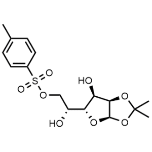 (R)-2-hydroxy-2-((3aR,5R,6R,6aR)-6-hydroxy-2,2-dimethyltetrahydrofuro[2,3-d][1,3]dioxol-5-yl)ethyl 4-methylbenzenesulfonate|CS-0535905
