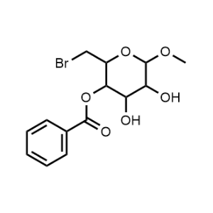 2-(Bromomethyl)-4,5-dihydroxy-6-methoxytetrahydro-2H-pyran-3-yl benzoate|CS-0535944