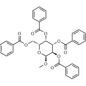 (2R,3S,4S,5R,6S)-2-((benzoyloxy)methyl)-6-methoxytetrahydro-2H-pyran-3,4,5-triyl tribenzoate|CS-0535948