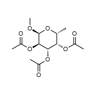 (2S,3R,4S,5S,6R)-2-methoxy-6-methyltetrahydro-2H-pyran-3,4,5-triyl triacetate|CS-0535982