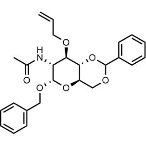 N-((4aR,6S,7R,8R,8aS)-8-(allyloxy)-6-(benzyloxy)-2-phenylhexahydropyrano[3,2-d][1,3]dioxin-7-yl)acetamide|CS-0536015
