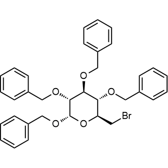 (2S,3R,4S,5S,6S)-2,3,4,5-tetrakis(benzyloxy)-6-(bromomethyl)tetrahydro-2H-pyran|CS-0536016