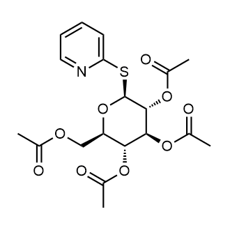 (2R,3R,4S,5R,6S)-2-(acetoxymethyl)-6-(pyridin-2-ylthio)tetrahydro-2H-pyran-3,4,5-triyl triacetate|CS-0536193