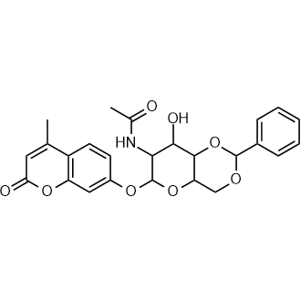 N-(8-hydroxy-6-((4-methyl-2-oxo-2H-chromen-7-yl)oxy)-2-phenylhexahydropyrano[3,2-d][1,3]dioxin-7-yl)acetamide|CS-0536203