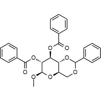 (4AR,6R,7R,8S,8aR)-6-methoxy-2-phenylhexahydropyrano[3,2-d][1,3]dioxine-7,8-diyl dibenzoate|CS-0536232