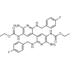 Diethyl (6,6'-diamino-2,2'-bis((4-fluorobenzyl)amino)-[3,3'-bipyridine]-5,5'-diyl)dicarbamate|CS-0536271
