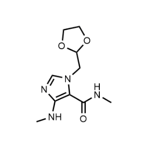 1-((1,3-Dioxolan-2-yl)methyl)-N-methyl-4-(methylamino)-1H-imidazole-5-carboxamide|CS-0536273