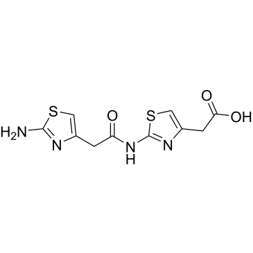 2-(2-(2-(2-Aminothiazol-4-yl)acetamido)thiazol-4-yl)acetic acid|CS-0536284