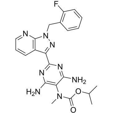 Isopropyl (4,6-diamino-2-(1-(2-fluorobenzyl)-1H-pyrazolo[3,4-b]pyridin-3-yl)pyrimidin-5-yl)(methyl)carbamate|CS-0536298