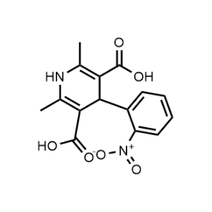 2,6-Dimethyl-4-(2-nitrophenyl)-1,4-dihydropyridine-3,5-dicarboxylic acid|CS-0536301