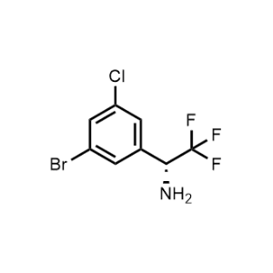 (R)-1-(3-bromo-5-chlorophenyl)-2,2,2-trifluoroethan-1-amine|CS-0536618