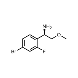 (R)-1-(4-bromo-2-fluorophenyl)-2-methoxyethan-1-amine|CS-0536719
