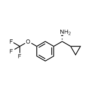 (R)-cyclopropyl(3-(trifluoromethoxy)phenyl)methanamine|CS-0536864