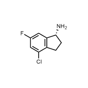 (R)-4-chloro-6-fluoro-2,3-dihydro-1H-inden-1-amine|CS-0536895