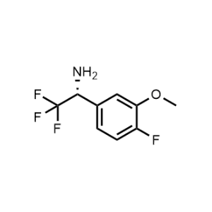 (R)-2,2,2-trifluoro-1-(4-fluoro-3-methoxyphenyl)ethan-1-amine|CS-0536934