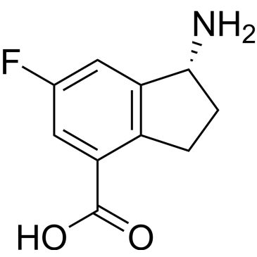 (R)-1-amino-6-fluoro-2,3-dihydro-1H-indene-4-carboxylic acid|CS-0537049