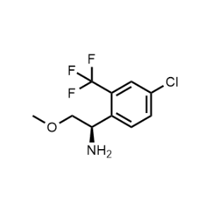 (R)-1-(4-chloro-2-(trifluoromethyl)phenyl)-2-methoxyethan-1-amine|CS-0537060