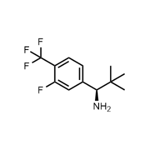 (R)-1-(3-fluoro-4-(trifluoromethyl)phenyl)-2,2-dimethylpropan-1-amine|CS-0537067