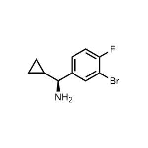 (S)-(3-bromo-4-fluorophenyl)(cyclopropyl)methanamine|CS-0537105