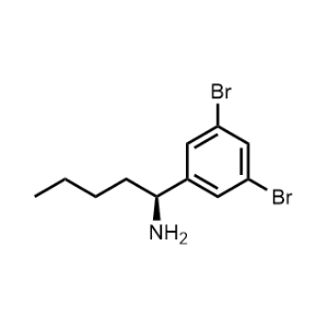 (S)-1-(3,5-dibromophenyl)pentan-1-amine|CS-0537276