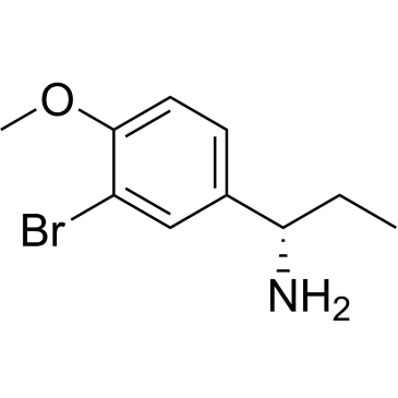 (S)-1-(3-bromo-4-methoxyphenyl)propan-1-amine|CS-0537322