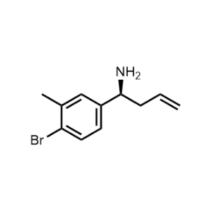 (S)-1-(4-bromo-3-methylphenyl)but-3-en-1-amine|CS-0537449