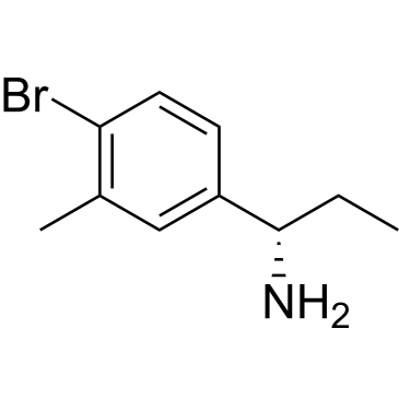 (S)-1-(4-bromo-3-methylphenyl)propan-1-amine|CS-0537452
